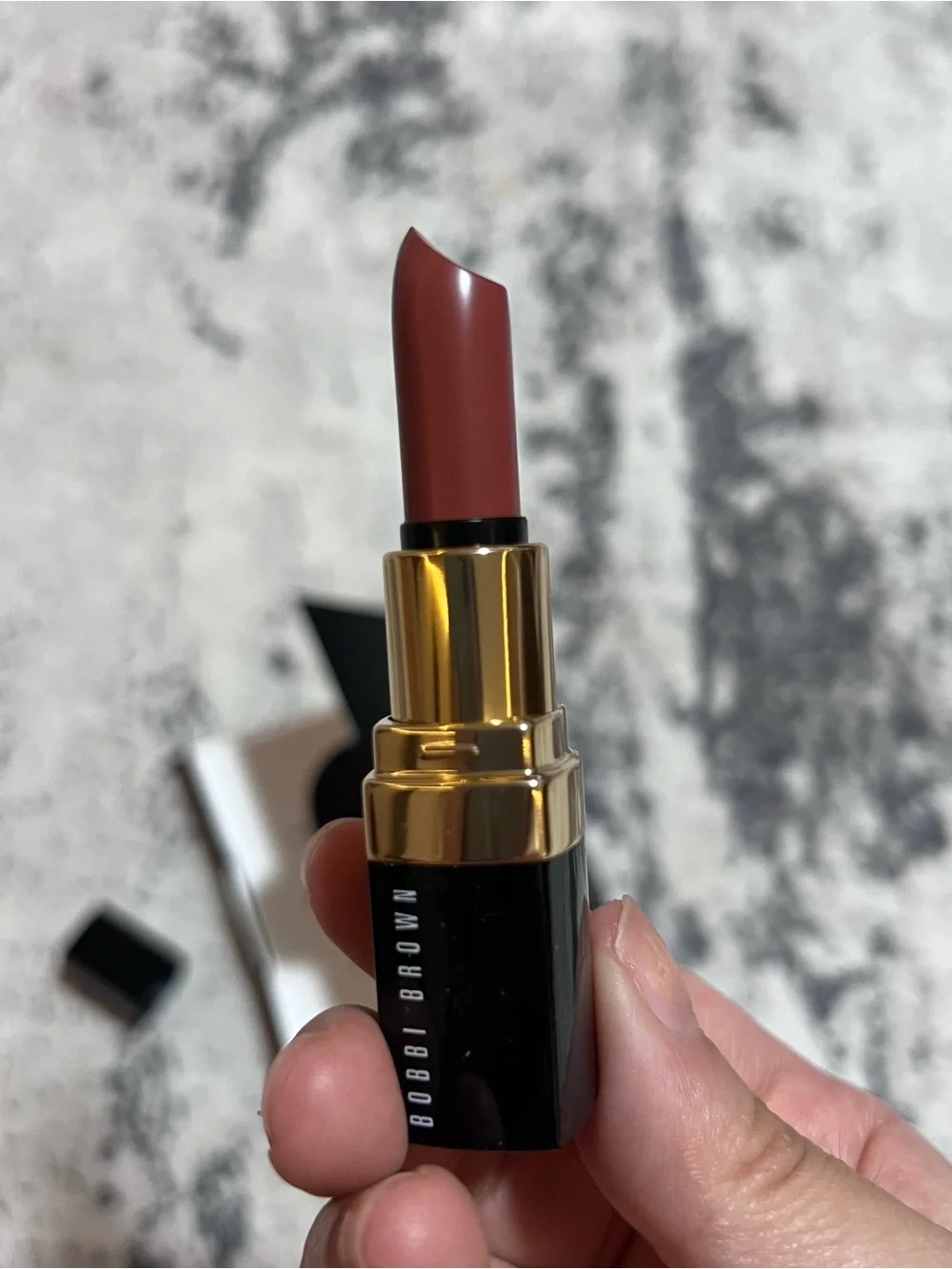 Bobbi Brown Lip Color Lipstick Brown 4 Deluxe Travel Size 2.25 g/.07 oz